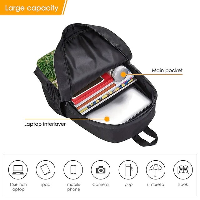 Boys’ Tiger Oxford Backpack - Image 2