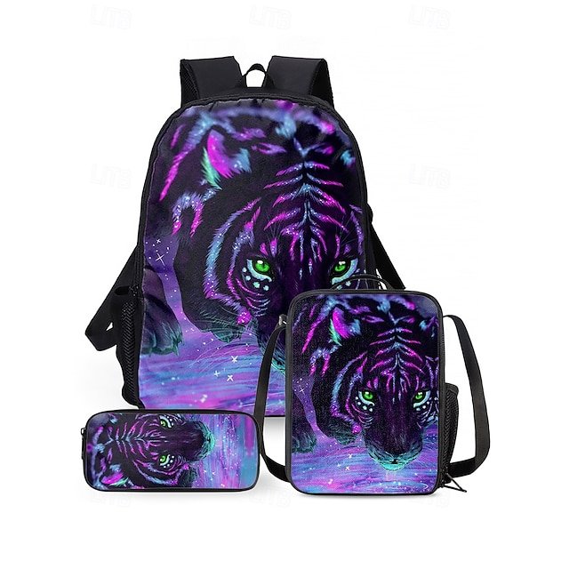 Boys’ Leopard Oxford Backpack - Image 8