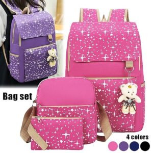 Girls’ Galaxy Oxford Backpack Set