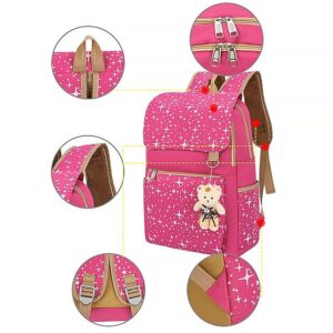 Alternative view of Girls’ Galaxy Oxford Backpack Set