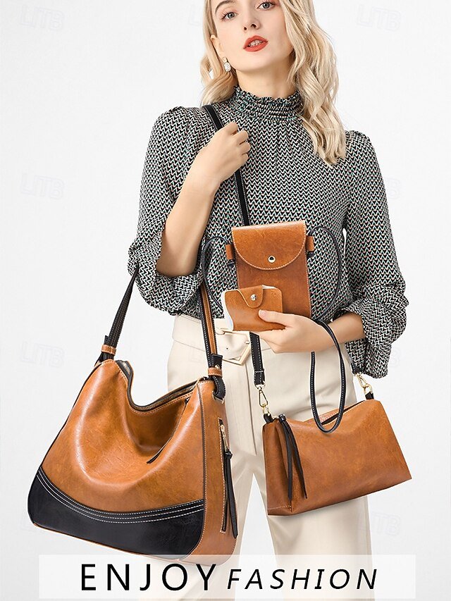 4-Piece Women’s Handbag Set - Image 2