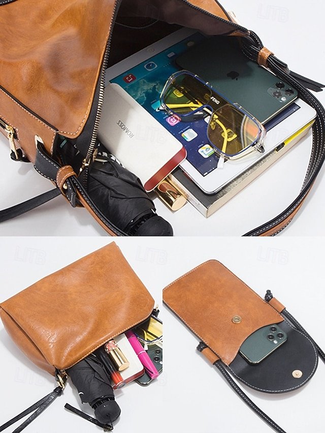 4-Piece Women’s Handbag Set - Image 7