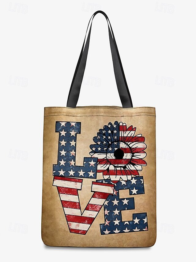 Women’s Sunflower Polyester Tote Bag - Image 8