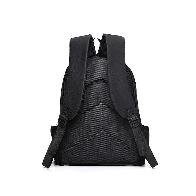 Black Cat Zipper Design Backpack - Image 6