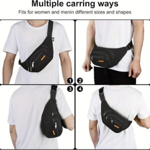 Alternative view of Black Waterproof Waist Bag