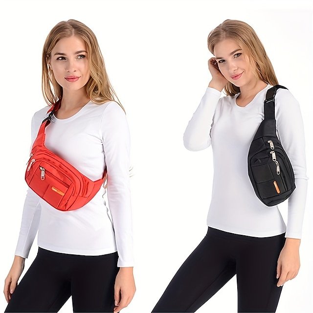 Black Waterproof Waist Bag - Image 3