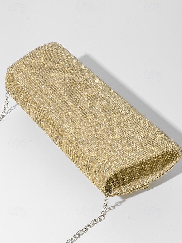 Women’s Rhinestone Polyester Clutch - Image 7