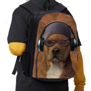 Alternative view of Boys 3-piece Cool Dog Headphones Printed Backpack Set