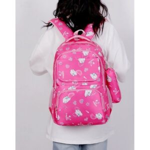 Alternative view of Children’s Cartoon Printed School Backpack
