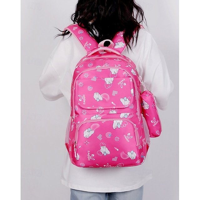 Children’s Cartoon Printed School Backpack - Image 2
