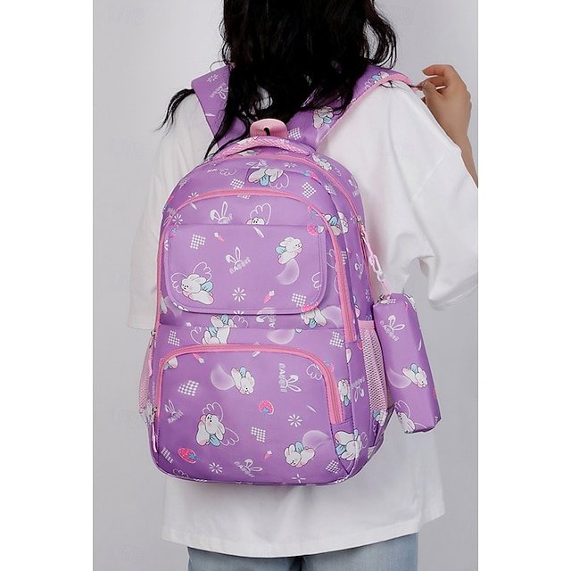 Children’s Cartoon Printed School Backpack - Image 3