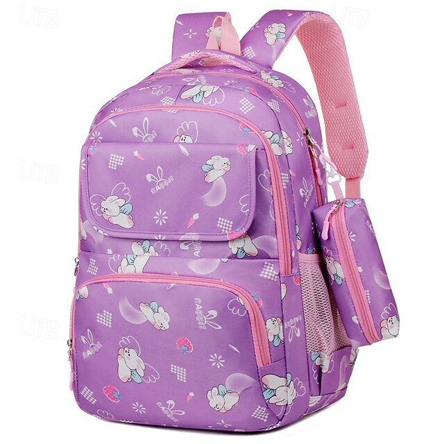Children’s Cartoon Printed School Backpack - Image 4