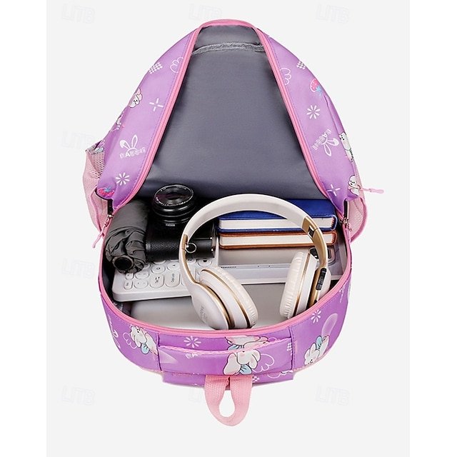 Children’s Cartoon Printed School Backpack - Image 5