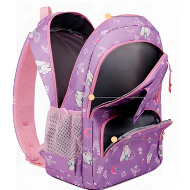 Children’s Cartoon Printed School Backpack - Image 7