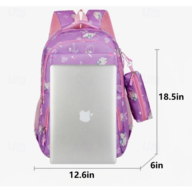 Children’s Cartoon Printed School Backpack - Image 8