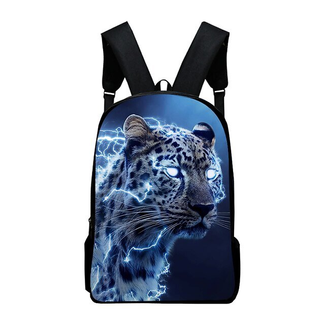 Boys’ Leopard Oxford Backpack - Image 2