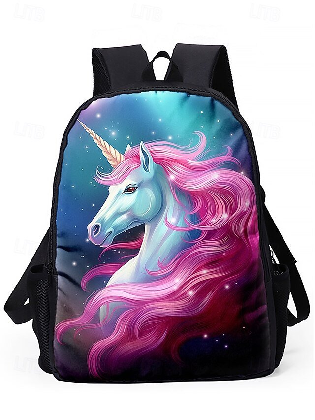 Girls 3-Piece Unicorn Backpack Set - Image 4