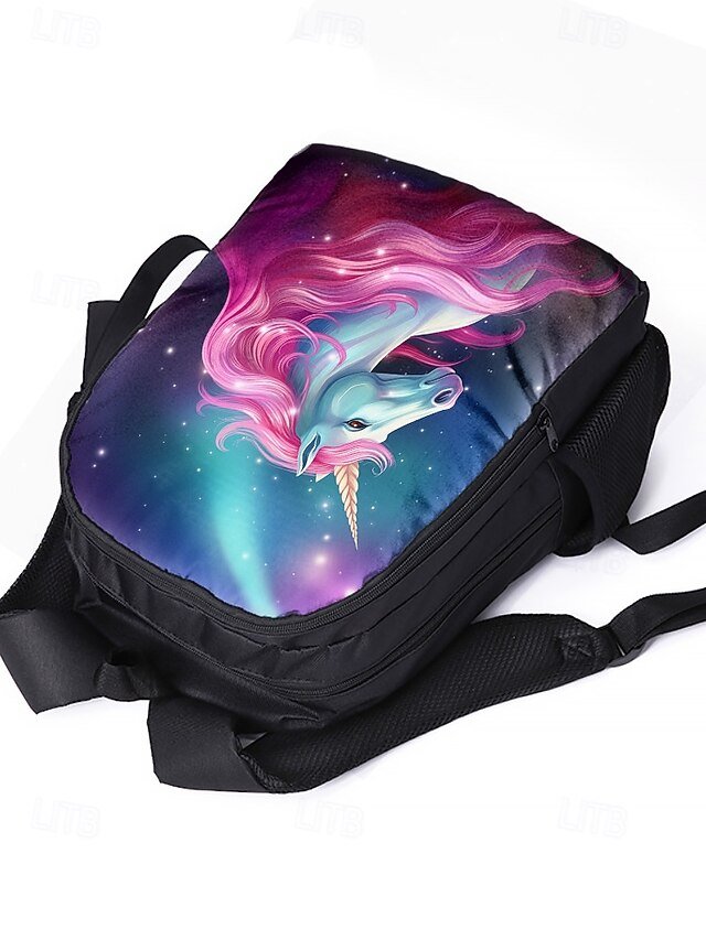 Girls 3-Piece Unicorn Backpack Set - Image 5