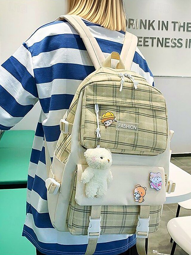 Girls’ Canvas Backpack Set - Image 2