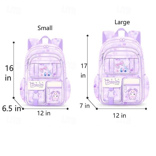 Girls’ Cute Cartoon Backpack - Image 2
