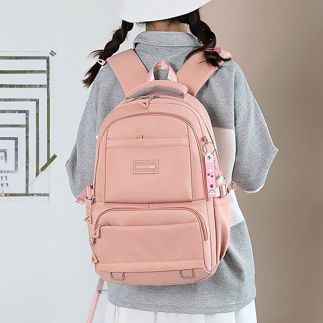 Girls’ Large Capacity School Backpack with Luggage Strap - Image 3
