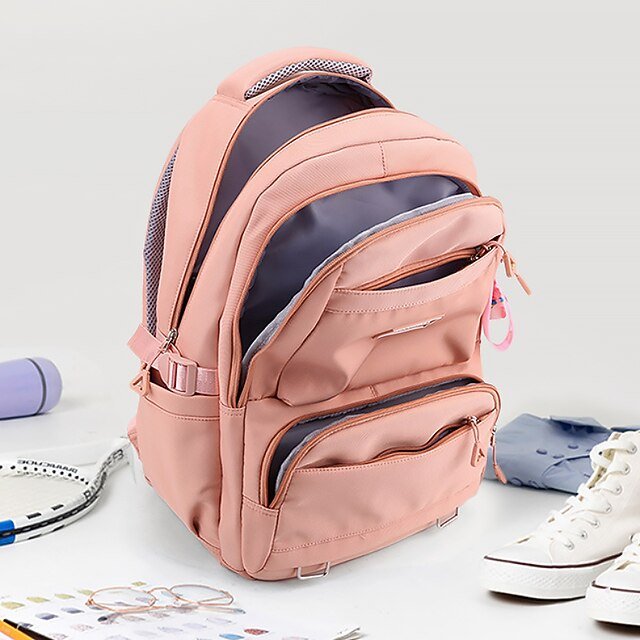 Girls’ Large Capacity School Backpack with Luggage Strap - Image 4