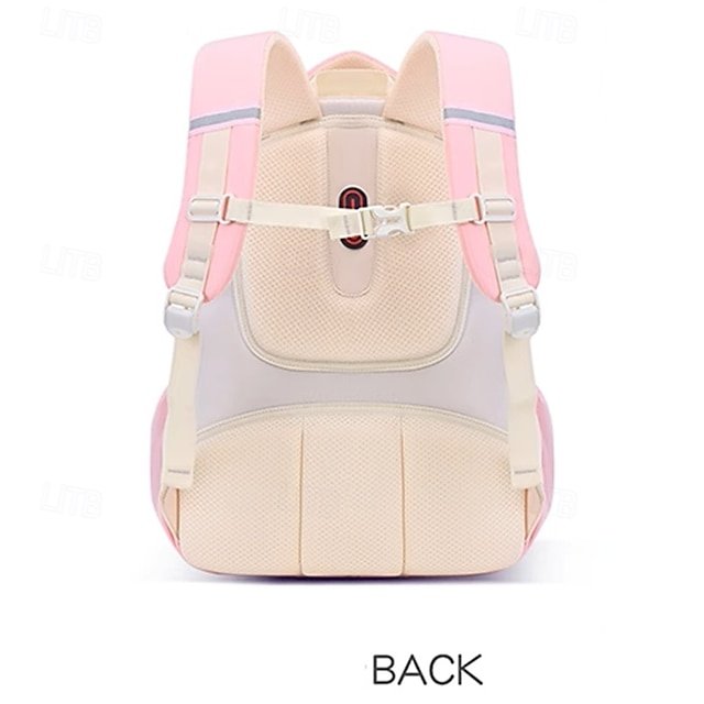 Girls’ Polyester Backpack with Zipper - Image 4