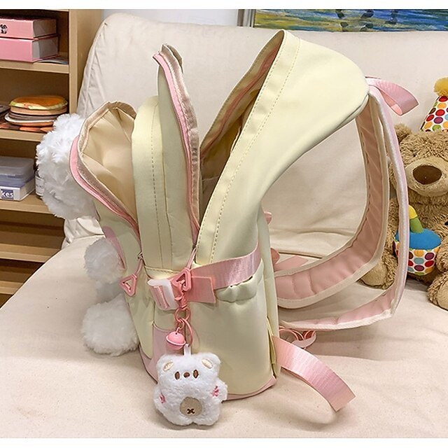 Girls’ Nylon Backpack with Zipper - Image 2