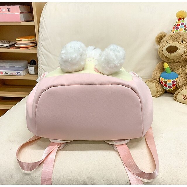 Girls’ Nylon Backpack with Zipper - Image 3