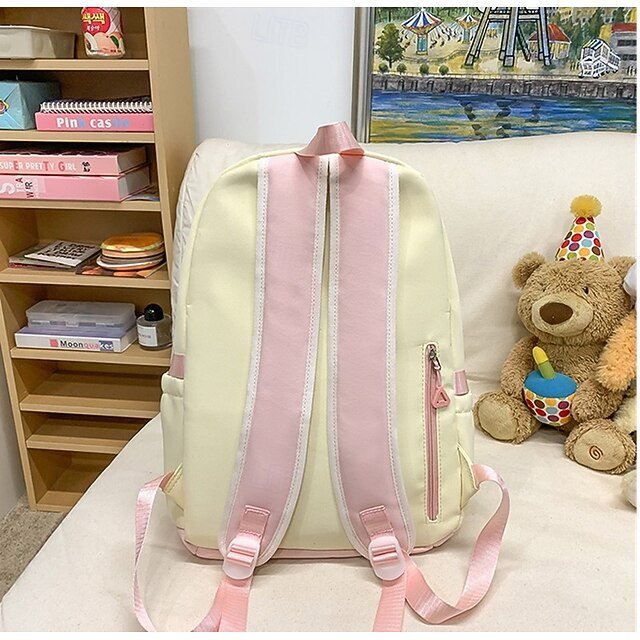 Girls’ Nylon Backpack with Zipper - Image 5
