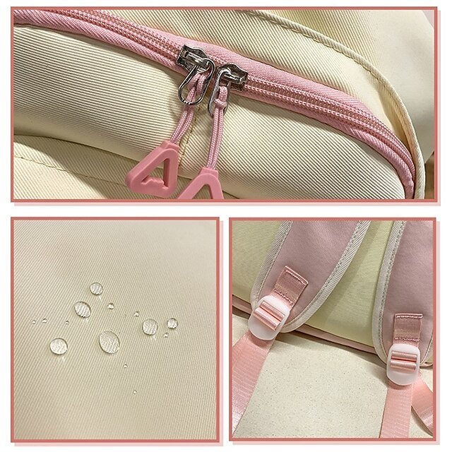Girls’ Nylon Backpack with Zipper - Image 8
