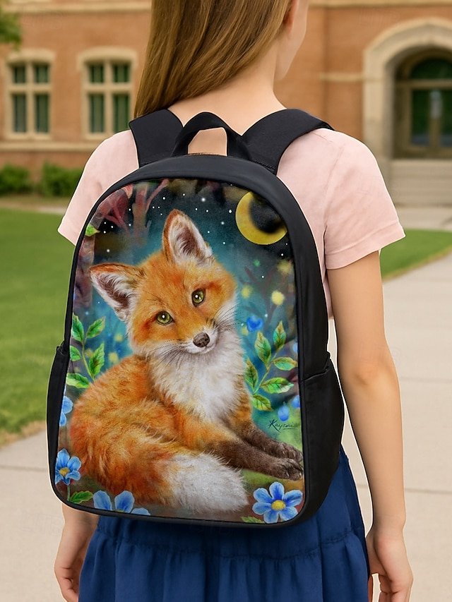 Girls’ Fox Oxford Backpack Set - Image 2