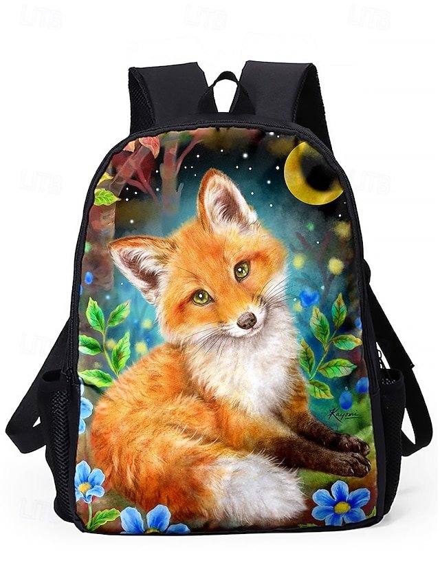 Girls’ Fox Oxford Backpack Set - Image 4