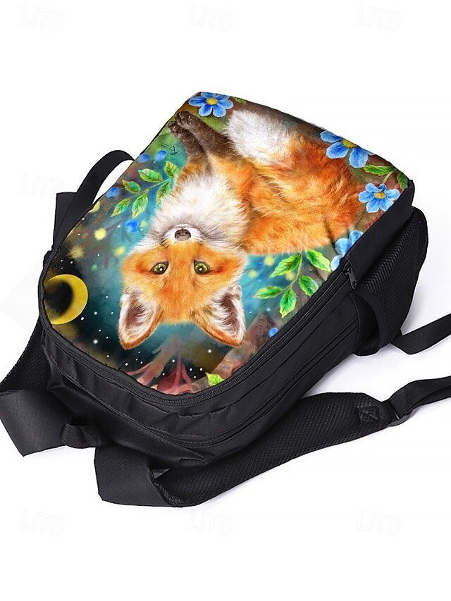 Girls’ Fox Oxford Backpack Set - Image 5
