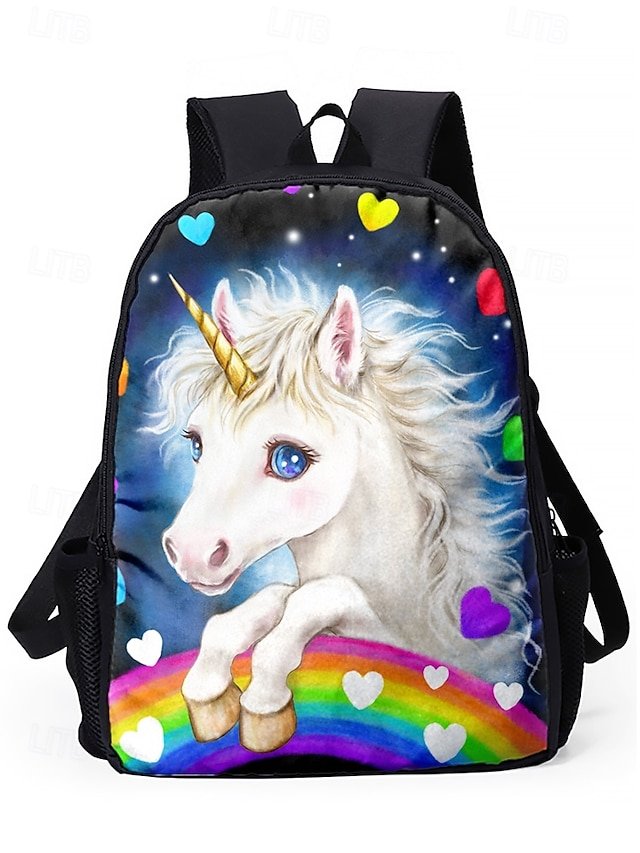 Girls’ Unicorn Oxford Backpack Set - Image 4