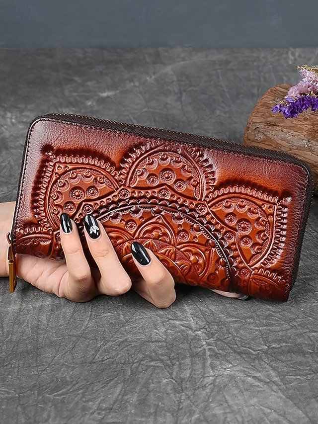 Women’s Cowhide Wallet - Image 2
