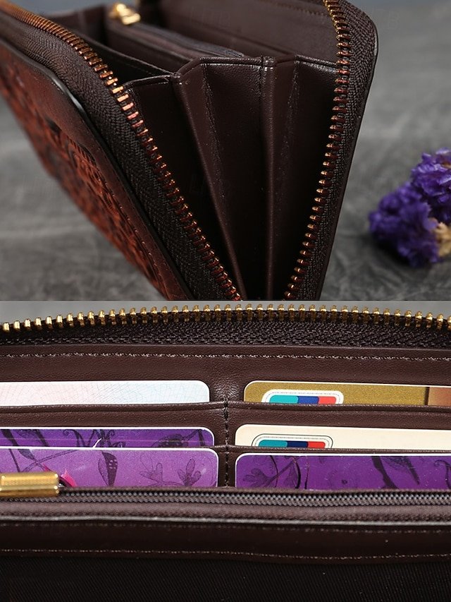 Women’s Cowhide Wallet - Image 6