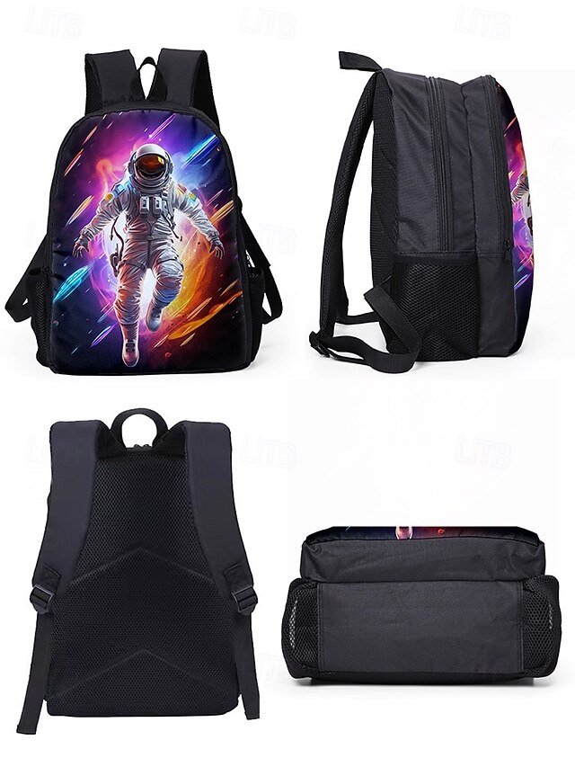 Kids’ 3-Piece Astronaut Backpack Set - Image 7