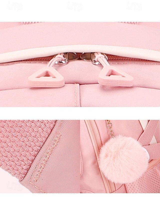 Girls’ Waterproof Nylon Backpack - Image 7