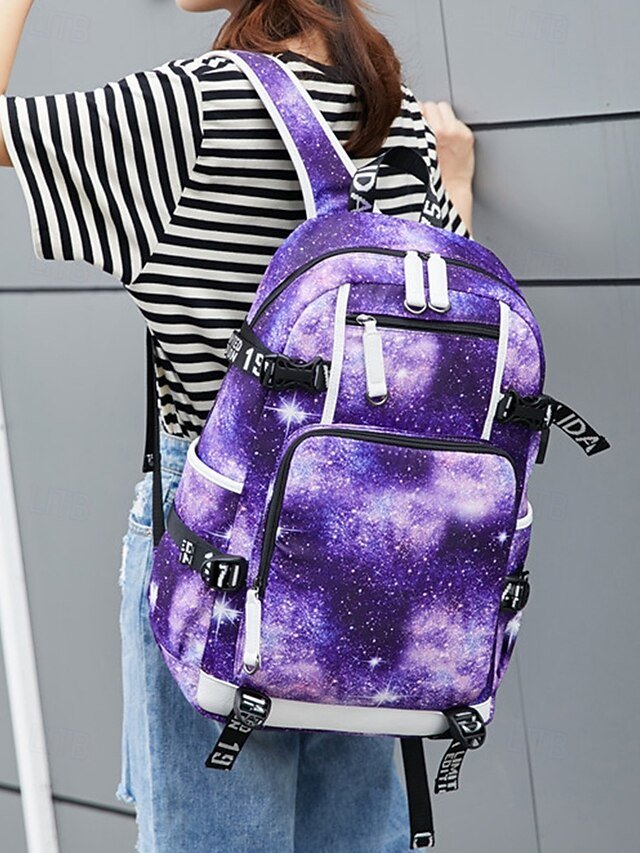 Kids’ Galaxy Nylon Backpack - Image 3