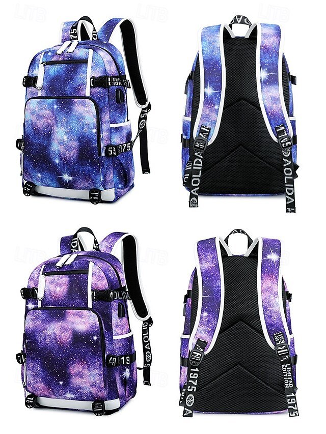 Kids’ Galaxy Nylon Backpack - Image 4