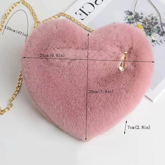 Women’s Heart-Shaped Valentine Bag - Image 4