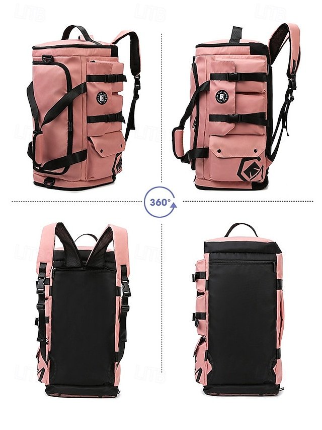 Unisex Nylon Duffel Bag - Image 4