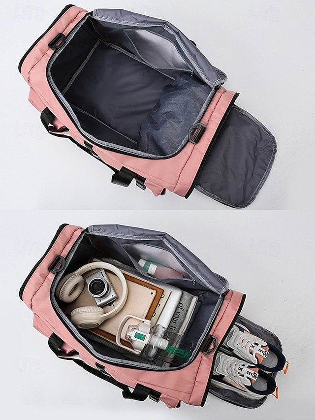 Unisex Nylon Duffel Bag - Image 6
