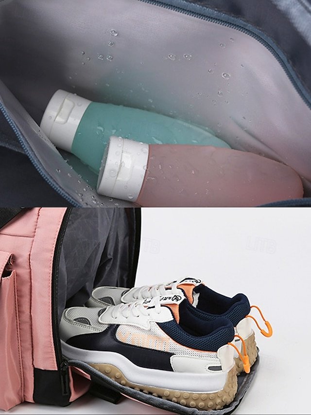 Unisex Nylon Duffel Bag - Image 8