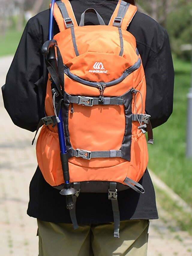 Large Capacity Waterproof Hiking Backpack with Hydration Bag - Image 2