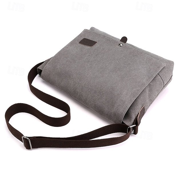 Men’s Canvas Messenger Bag - Image 7