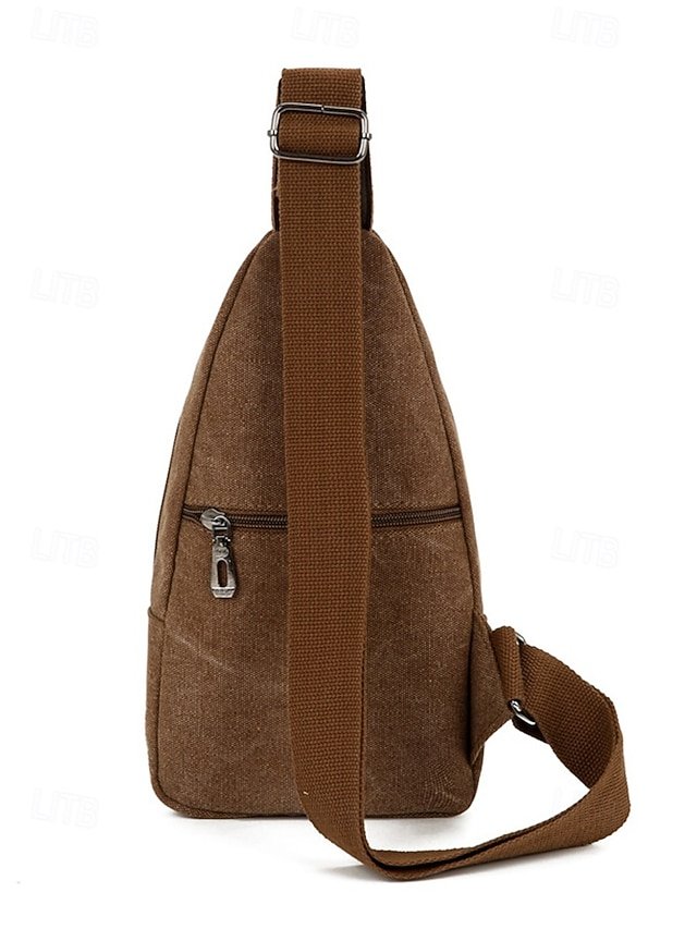 Men’s Canvas Sling Bag - Image 4