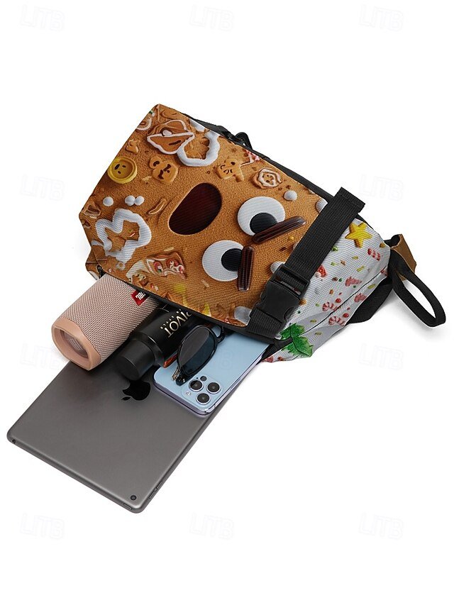 Men’s Christmas Sling Bag with Zipper - Image 7