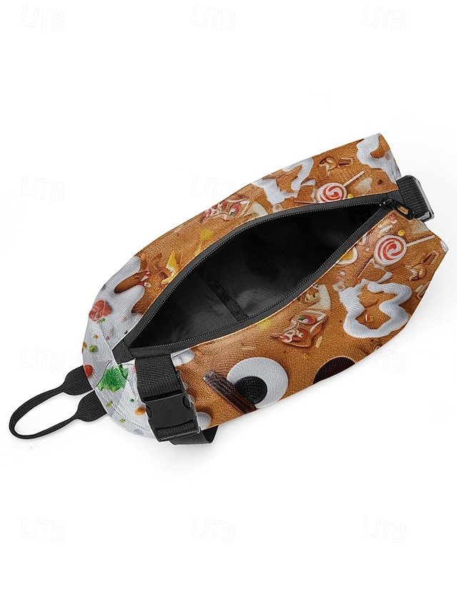 Men’s Christmas Sling Bag with Zipper - Image 8